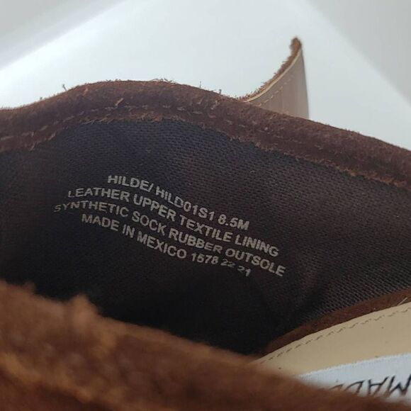 Steve Madden Women Hilde Mule Suede Leather Brown Size 8.5 - Picture 7 of 8